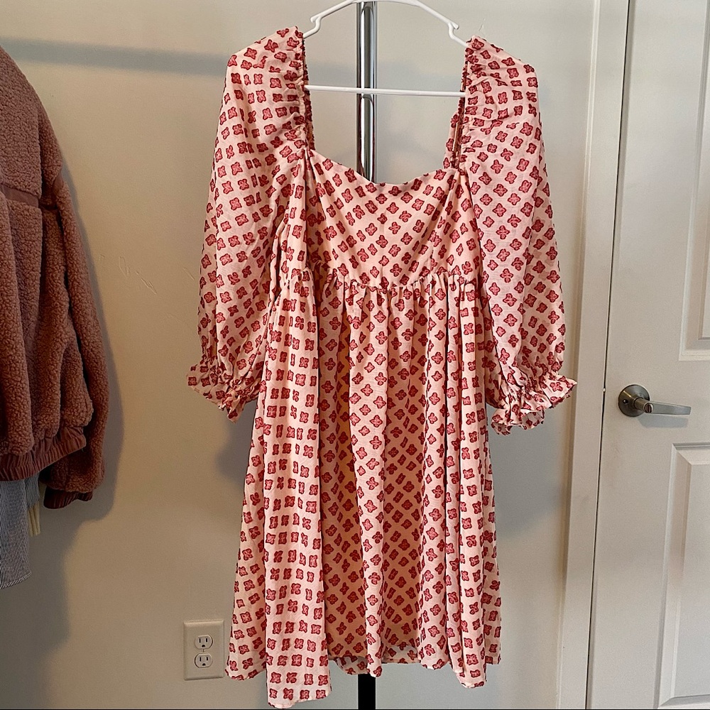 Storia Pink Babydoll Dress